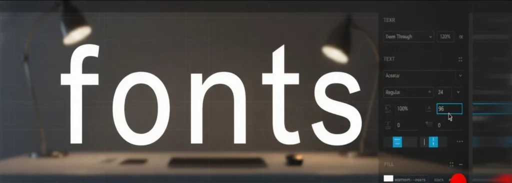 Let's Talk Type: A Guide to Fonts and How They Shape Design 3 Each font has special things about it, like how thick it is, how wide it is, how much difference there is between the thick and thin parts, and how it looks. These things tell you if a font feels soft or hard, fancy or fun.