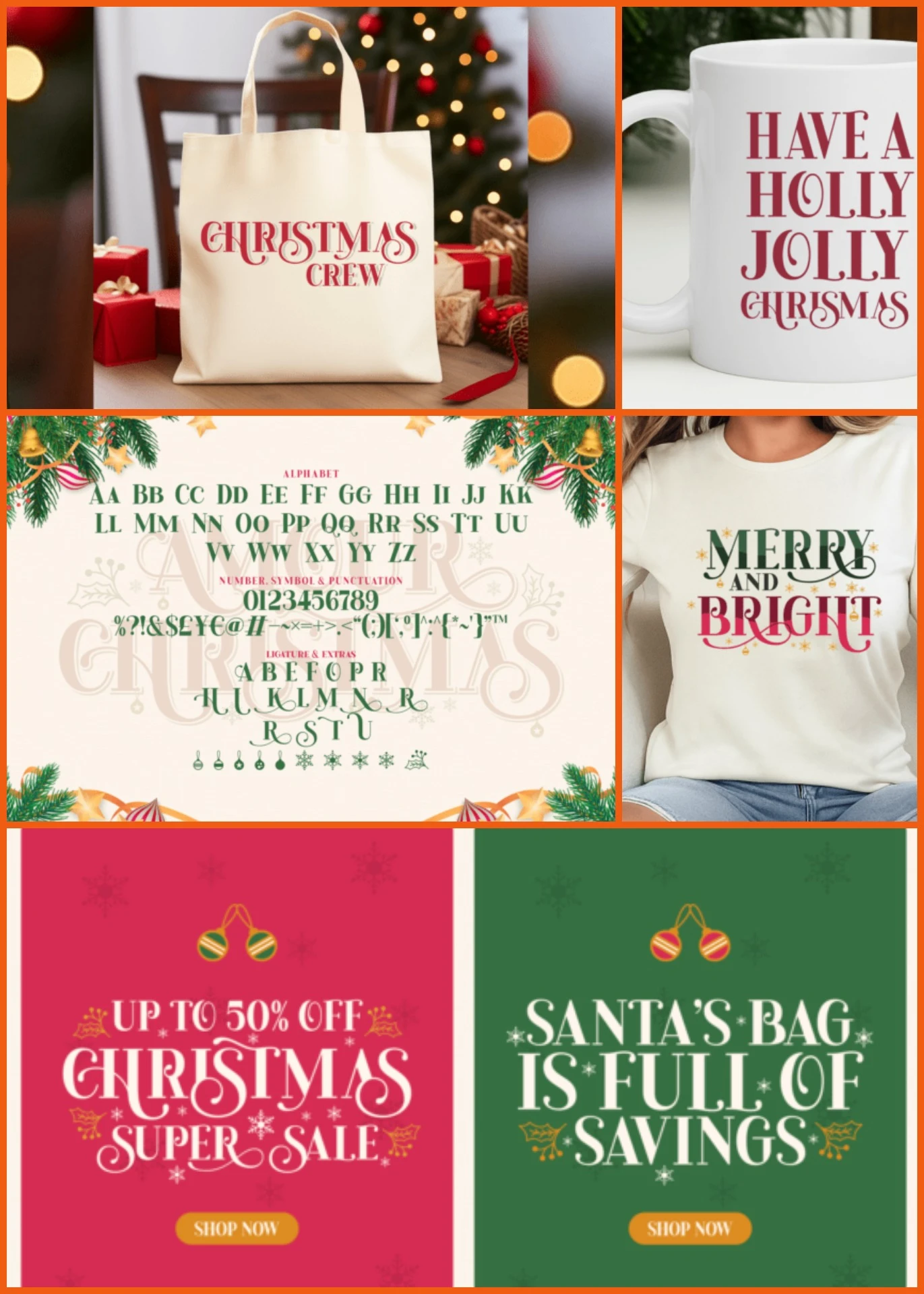 Amour Christmas Font – Elegant Festive Serif Typeface 2 Amour Christmas Font – Elegant Festive Serif Typeface