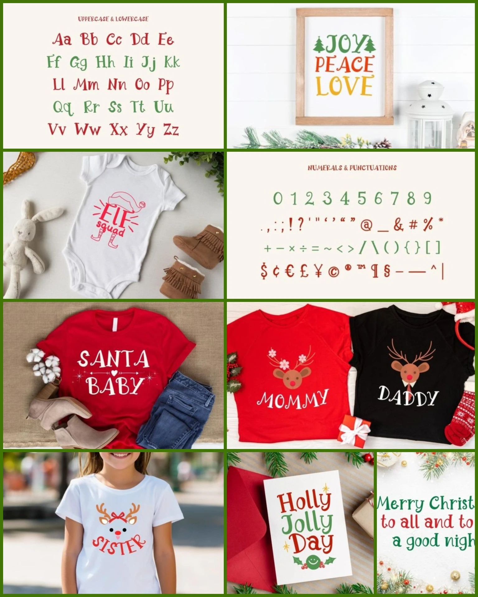 Merry Baby Christmas Font – Festive Handwritten Serif Style 2 Merry Baby is a playful handwritten Christmas serif font perfect for cards, stickers, crafts, and holiday designs. Add warmth and festive charm to every project.