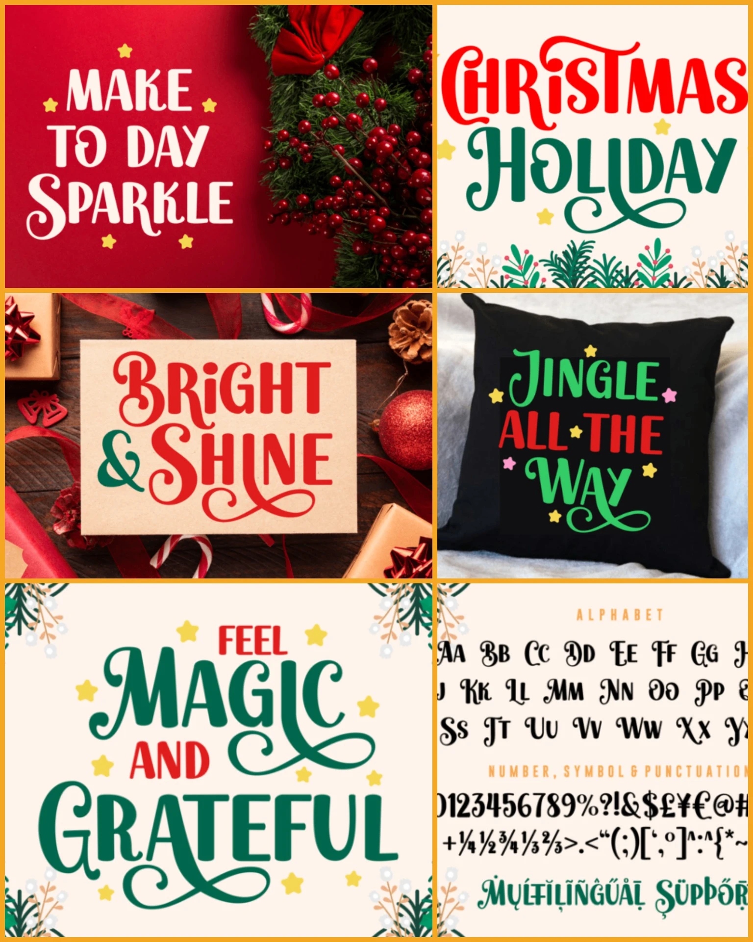 Christmas Beautiful Font – Playful Holiday Typeface 2 Christmas Beautiful Font is a playful Christmas typeface with festive swashes, perfect for cards, crafts, stickers, and holiday designs. PUA encoded and easy to use.