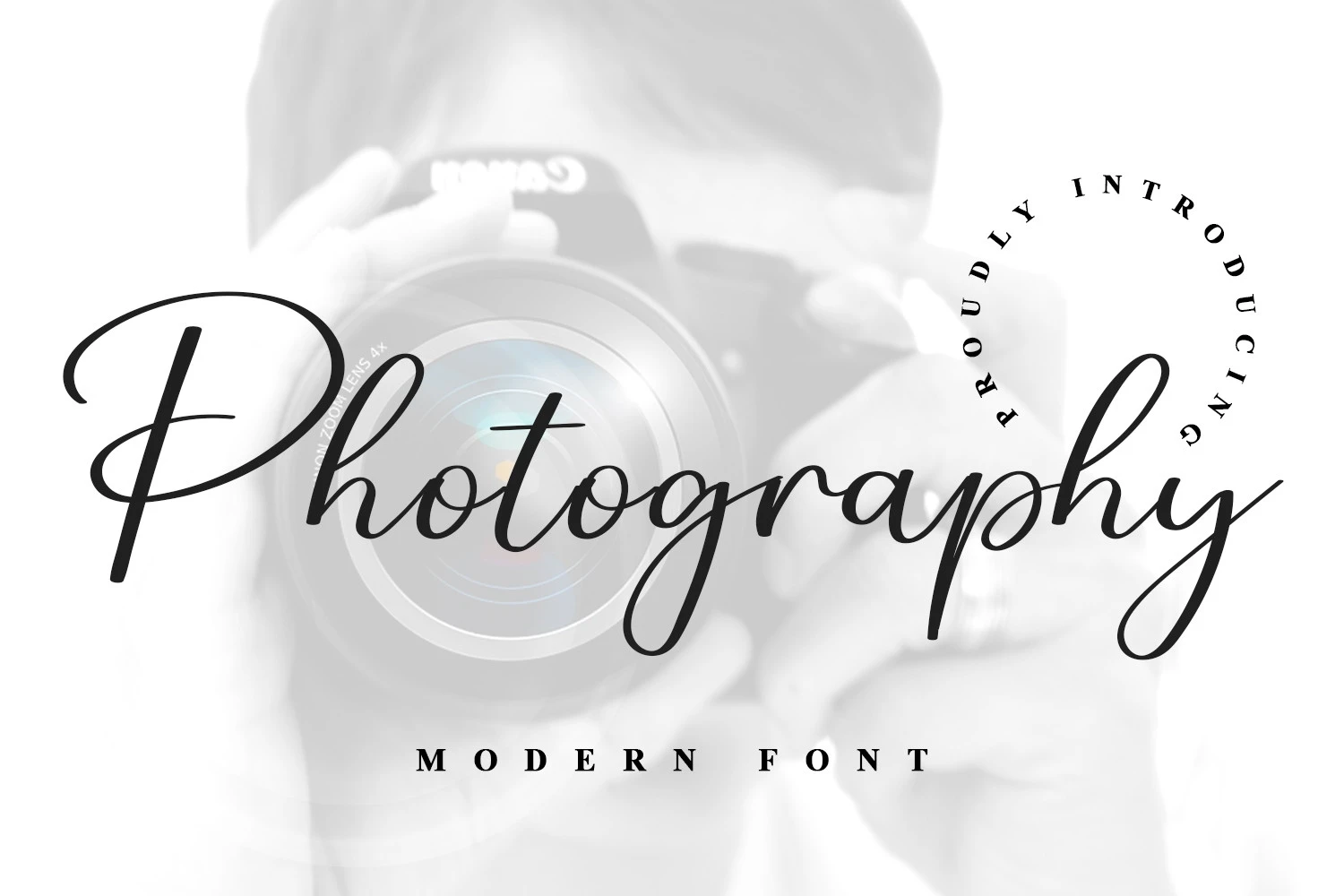 Photography Font