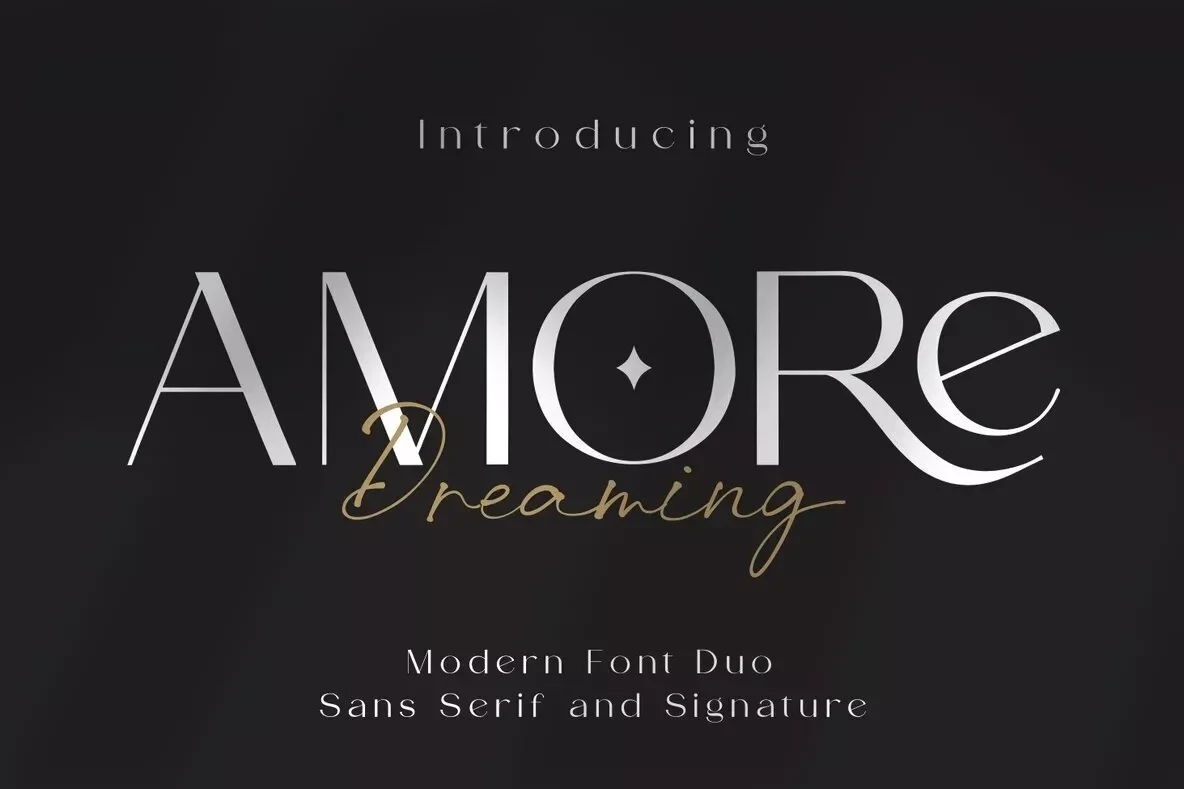 Best Font Pairings for Modern Web in 2026 8 Elegant font duo with signature script and modern sans serif, ideal for wedding stationery and branding