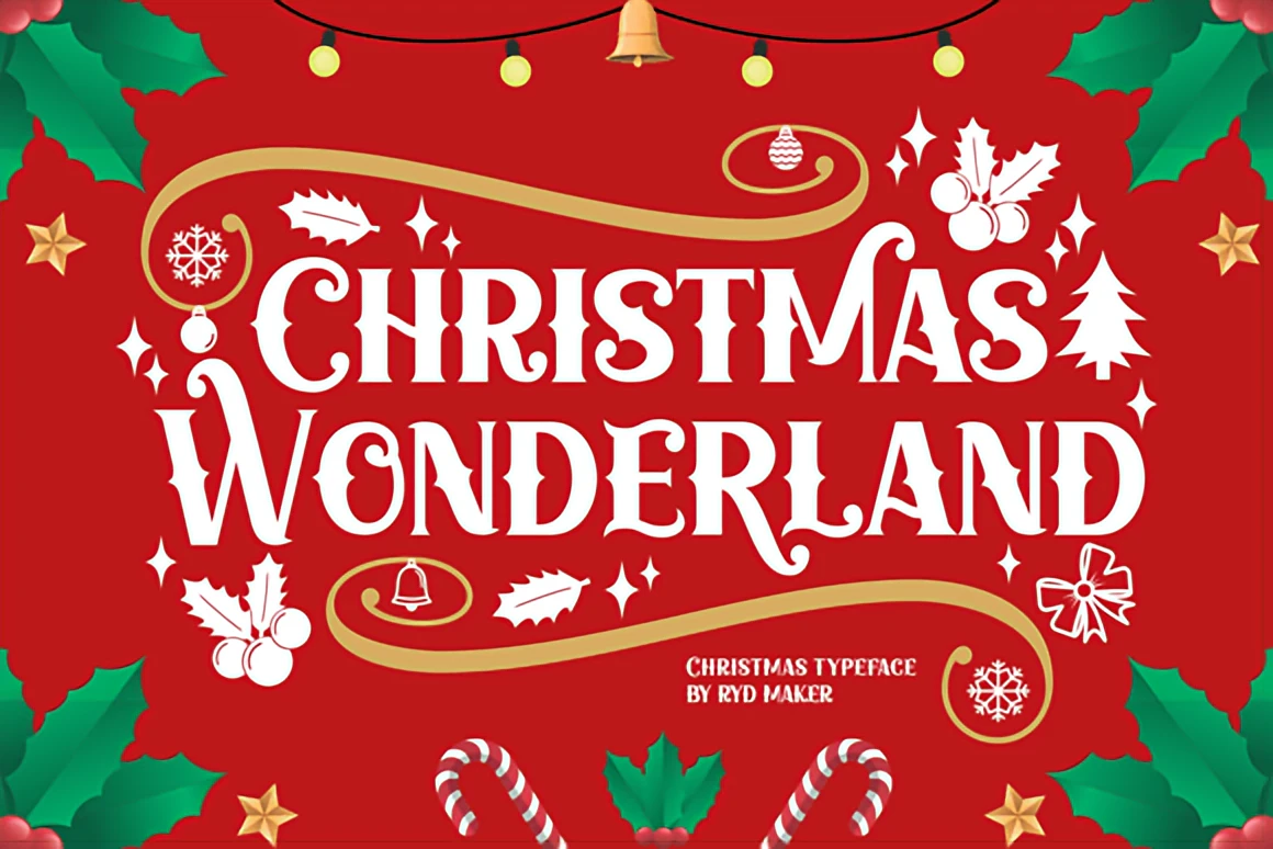 Top 10 Christmas Fonts to Elevate Your Holiday Designs 26
