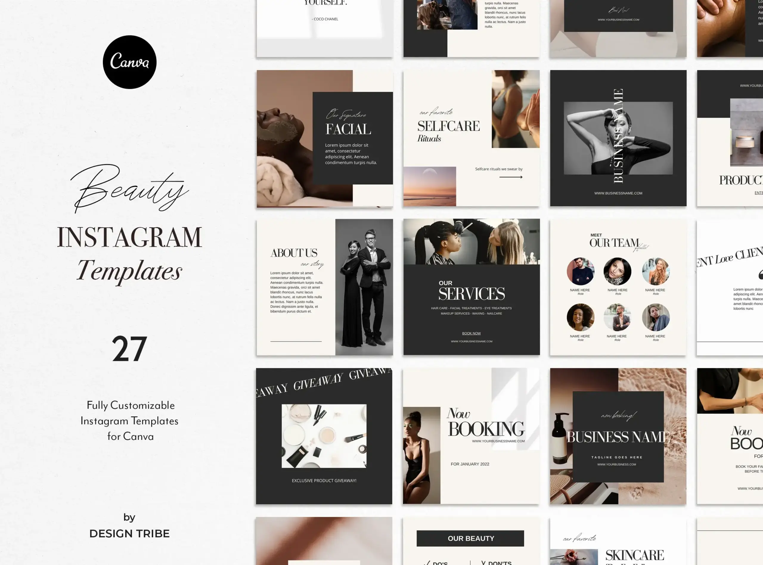 High-end templates