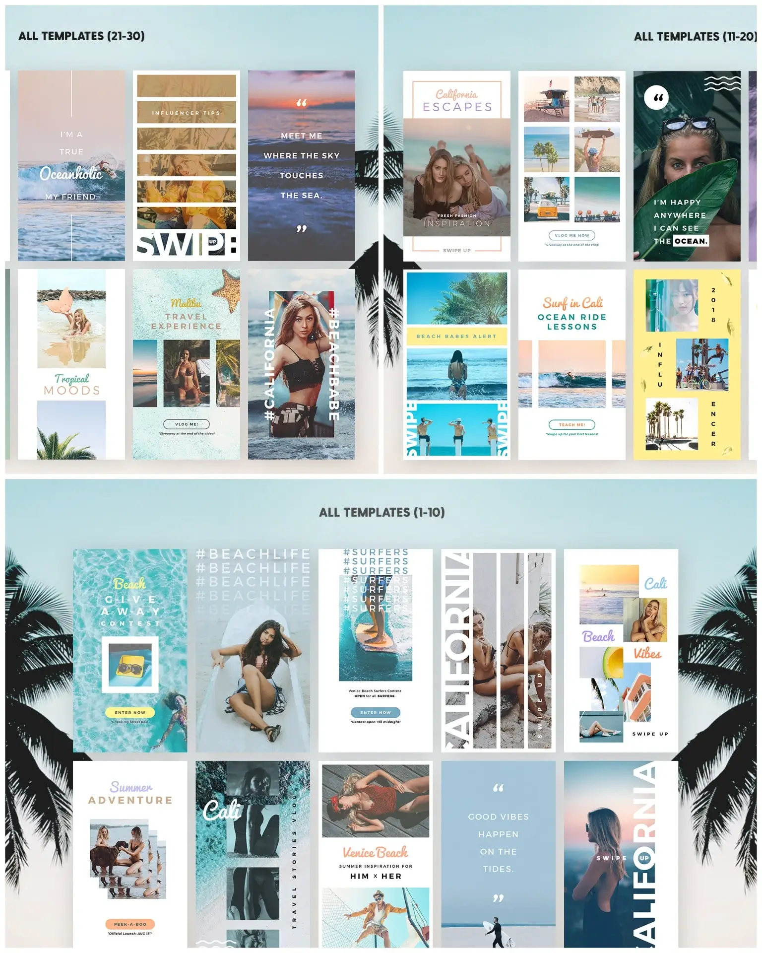 California Instagram Stories Templates for Creative Brands 3 bi72512cmq 1
