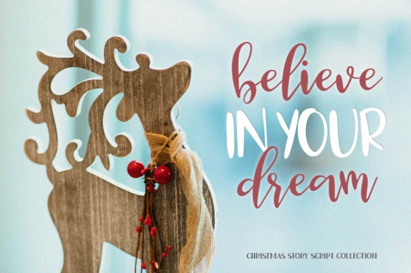 Trendiest Christmas Fonts of the Season: Designers’ Top Picks 13 Christmas Story – Cozy Handwritten Font