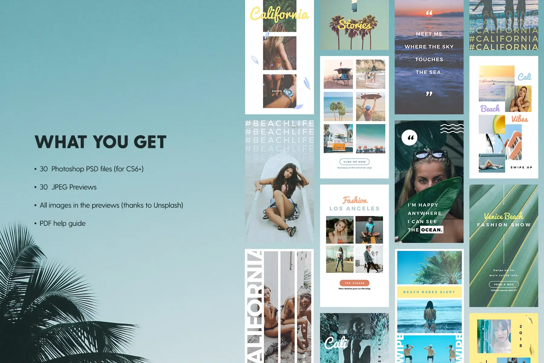 California Instagram Stories Templates for Creative Brands 2 k64kndptp0 1