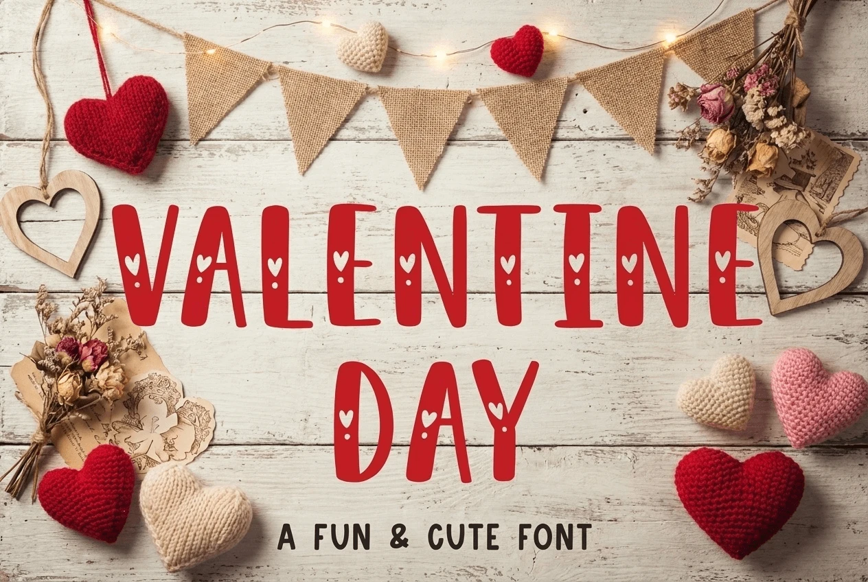 Valentine's Day Font