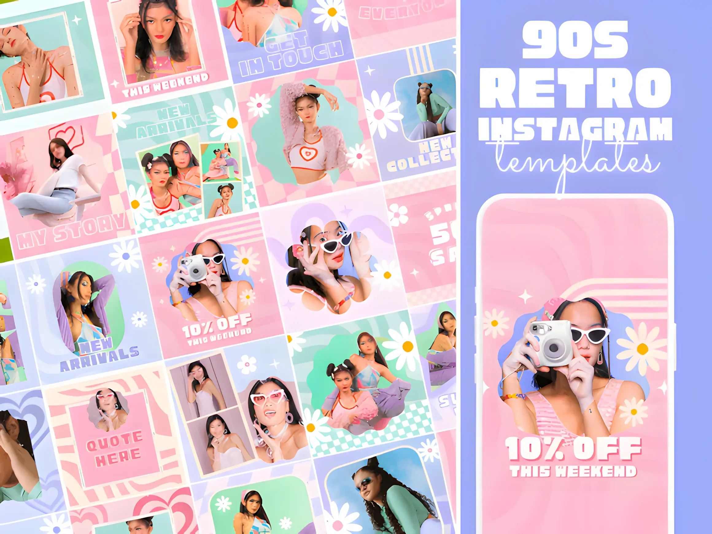 Retro Y2K Instagram Templates 2 qhwltywmip 1