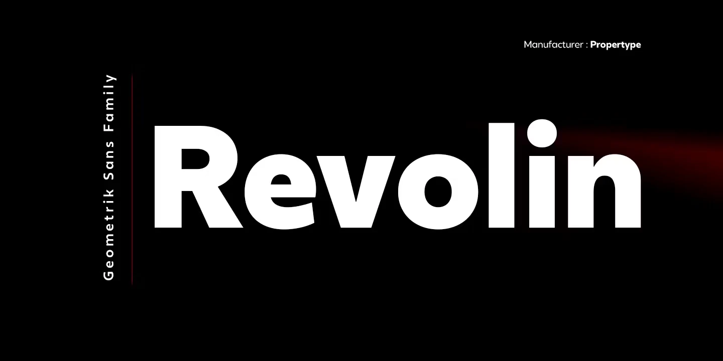 Best Font Pairings for Modern Web in 2026 2 Revolin font preview showing modern display letterforms for posters, logo design, packaging and bold headlines