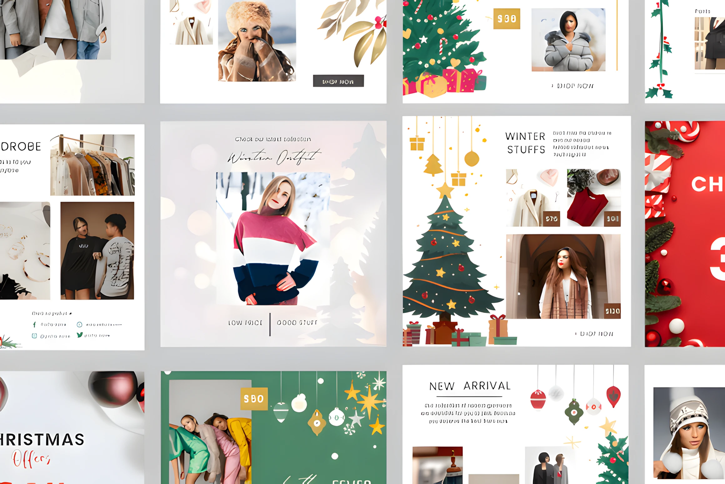 Christmas Instagram Templates 2
