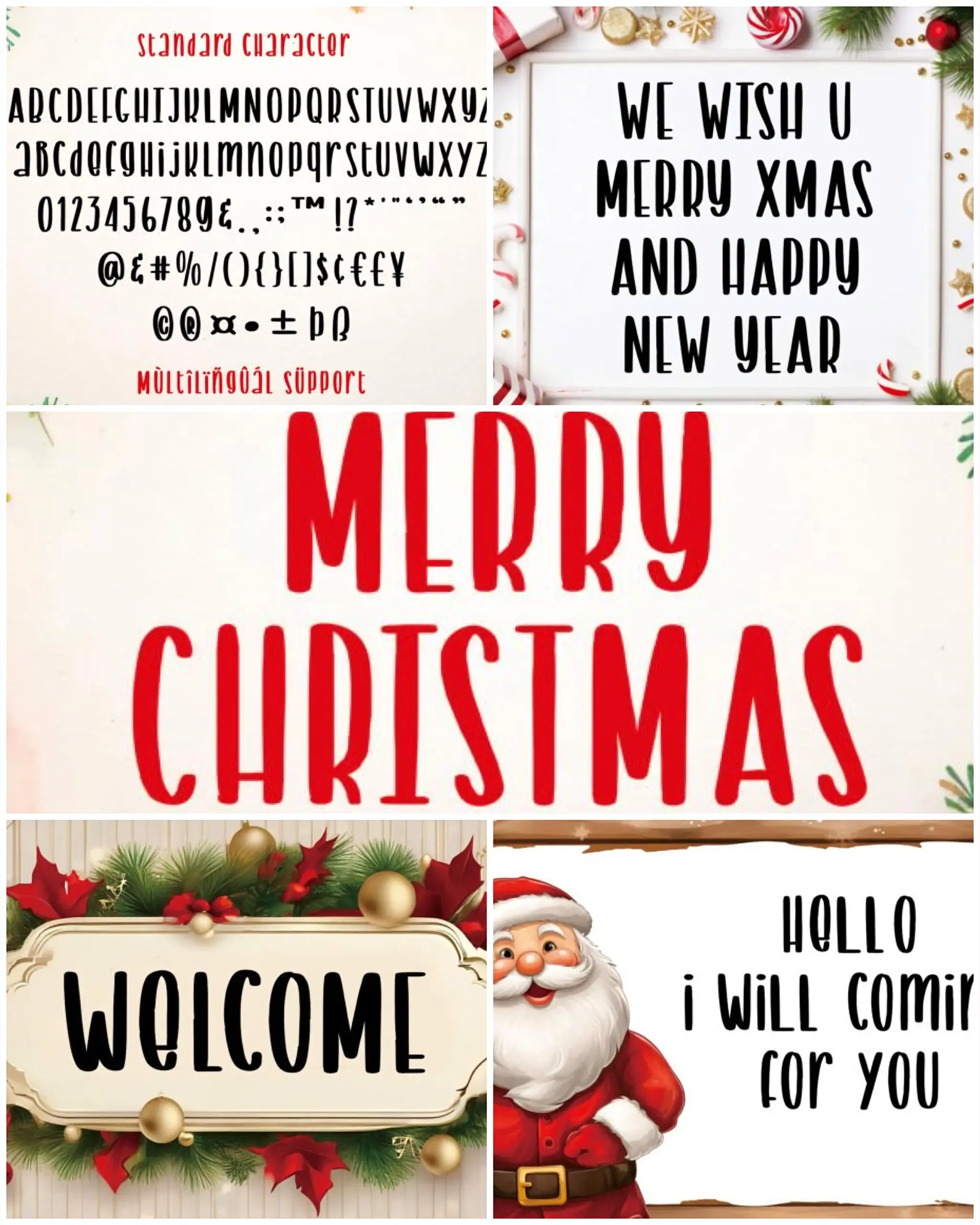 Trendiest Christmas Fonts of the Season: Designers’ Top Picks 2 Merry Christmas Font – Elegant Script Style
