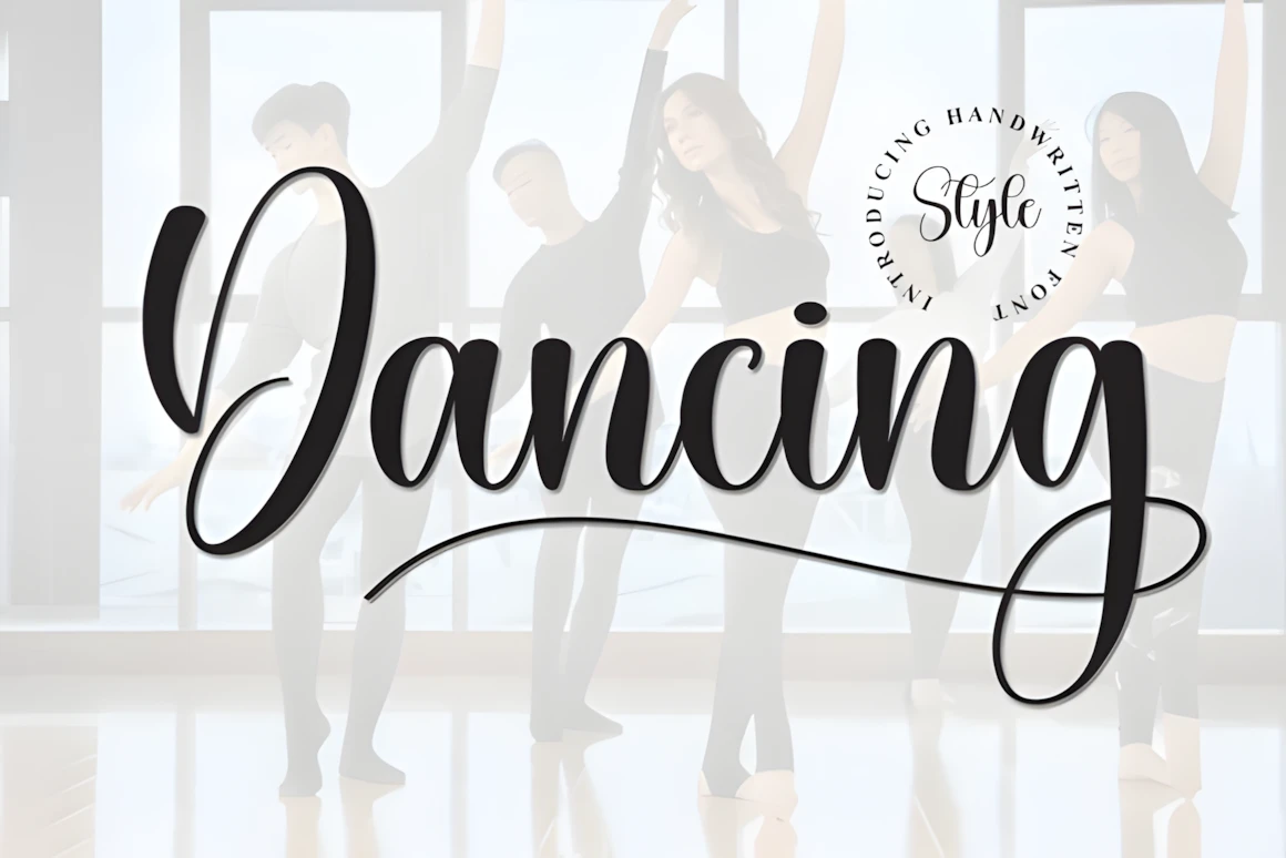 Top 9 Best Romantic Script Fonts for Valentine’s Day Cards 4 Playful romantic font Dancing Script for cheerful Valentine messages