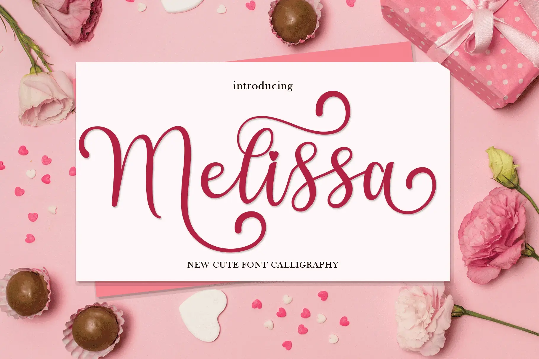 16 Best Valentine’s Day Fonts for Romantic Designs (2026) 23 Lovely Melissa font – charming handwritten style for love notes and cards