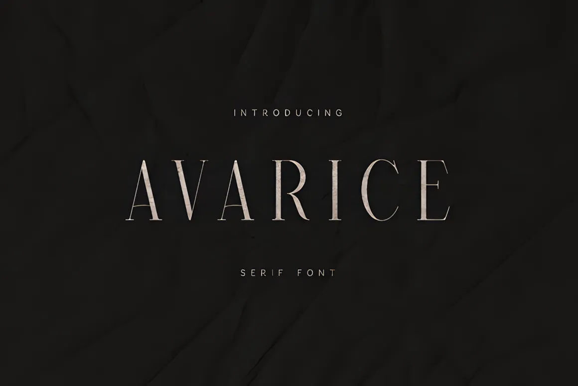 Best Fonts for Branding: 30 Clean Fonts That Look Premium 16 Avarice Fonts 139224323 1 1 580x387 upscayl 2x upscayl standard
