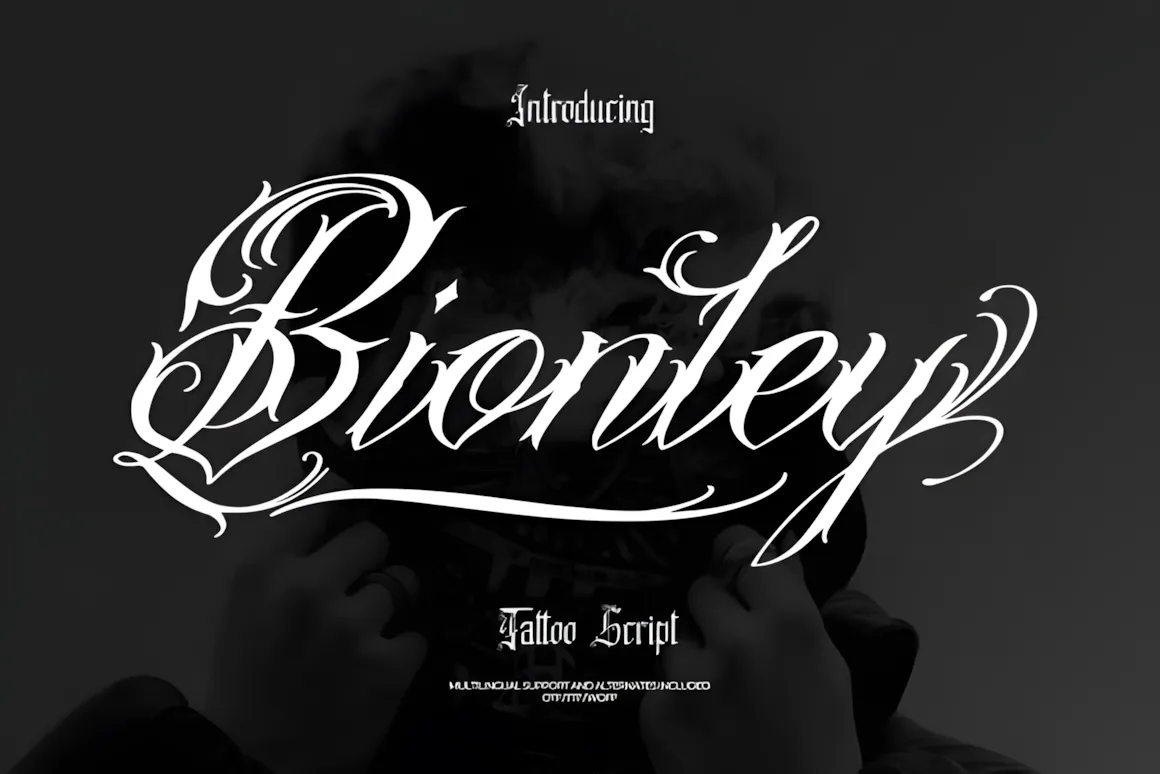 14 Script Tattoo Fonts That Make Awesome 19 Bionley Fonts 101504717 1 1 580x387 upscayl 2x upscayl standard