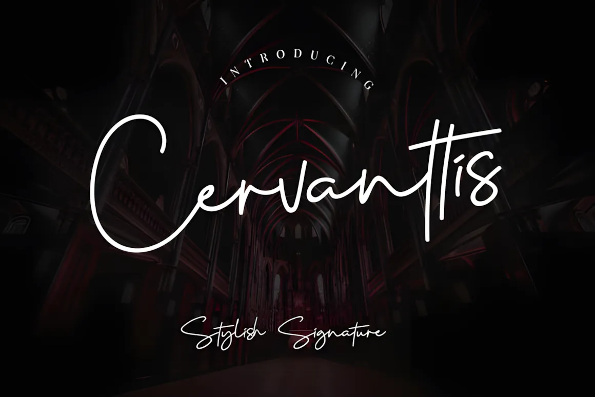 15 Best Script Fonts for Formal and Casual Branding 4 Cervanttis Script by CreatypeStudio 580x387 upscayl 2x upscayl standard