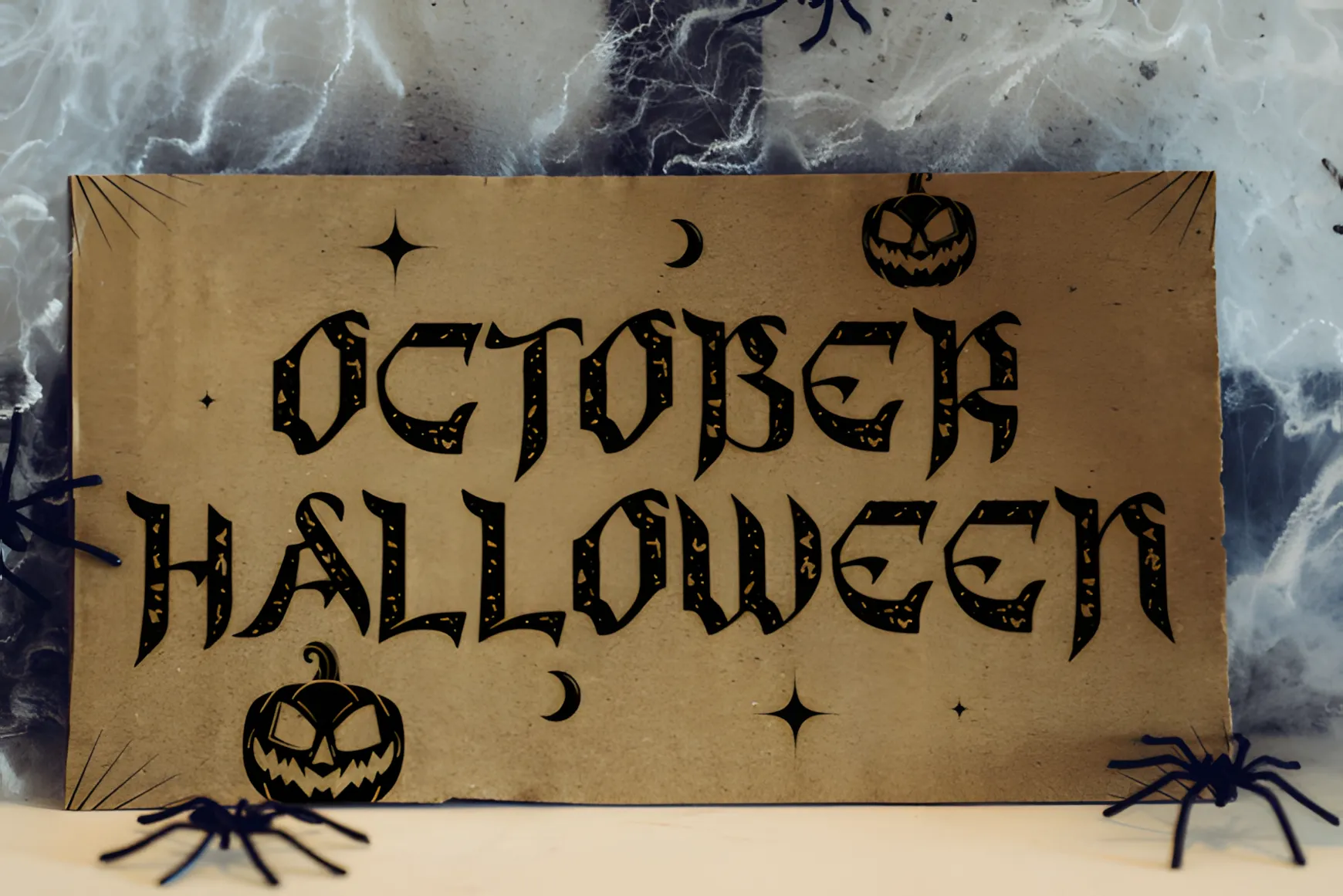 Colide Font: Gothic Display Typeface With Sharp Character 8 Colide Font edgy blackletter typeface for logos and branding