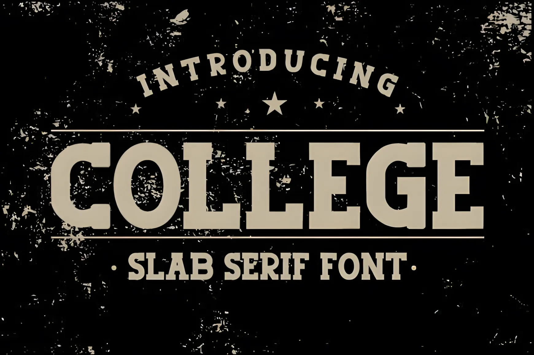 College Font