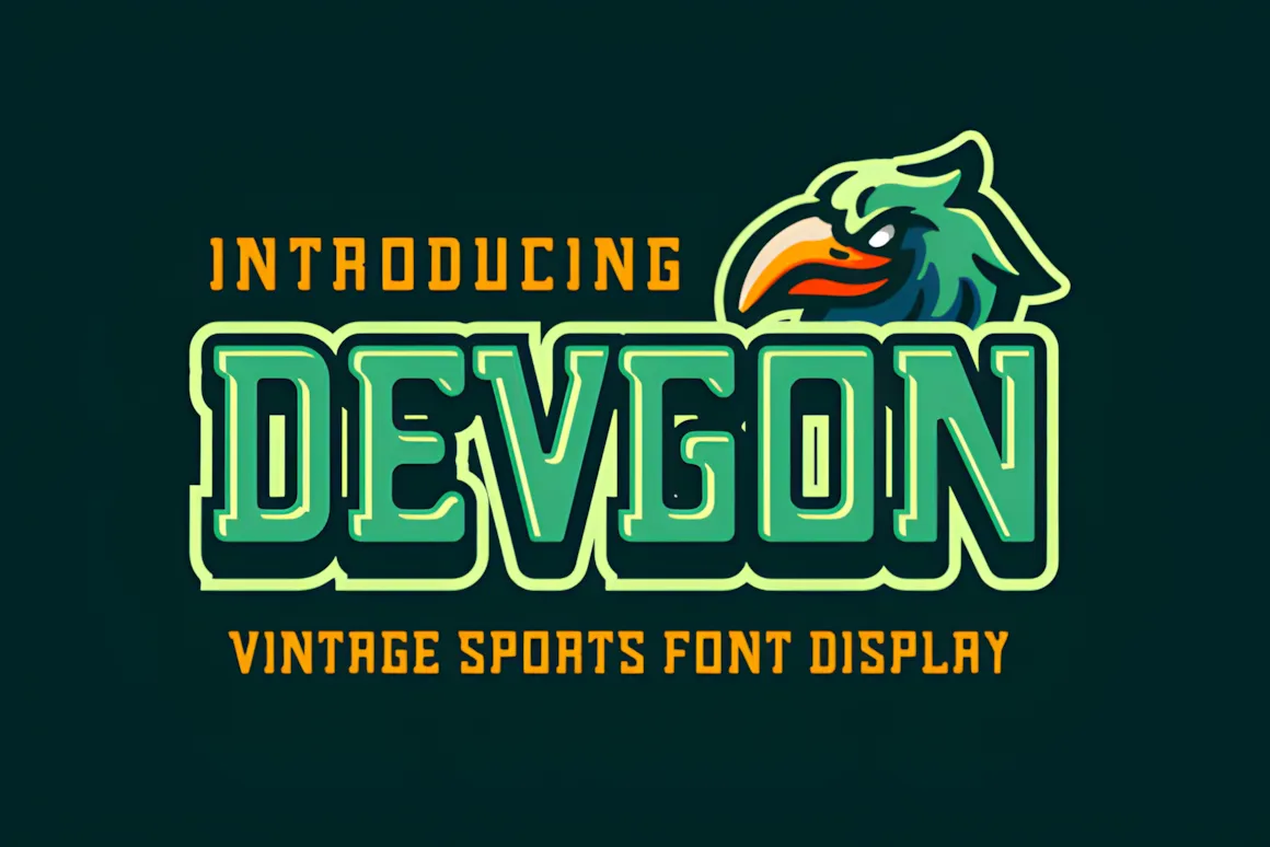 20 Best Sports Fonts for Athletic Branding & Logos 12 Devgon Fonts 19563989 1 1 580x387 upscayl 2x upscayl standard