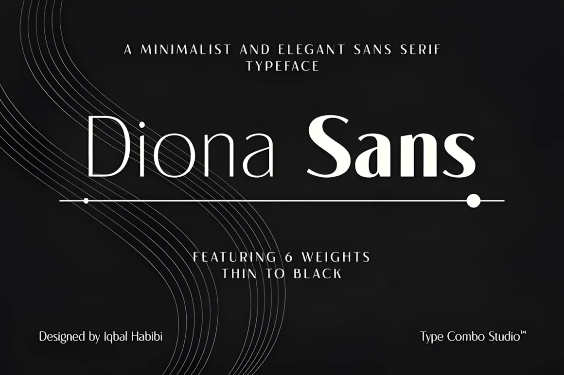 Best Sans Serif Fonts: 40 Modern Typefaces for Right Now 39 Diona Sans Fonts 112199177 1 1 580x386 upscayl 2x upscayl standard