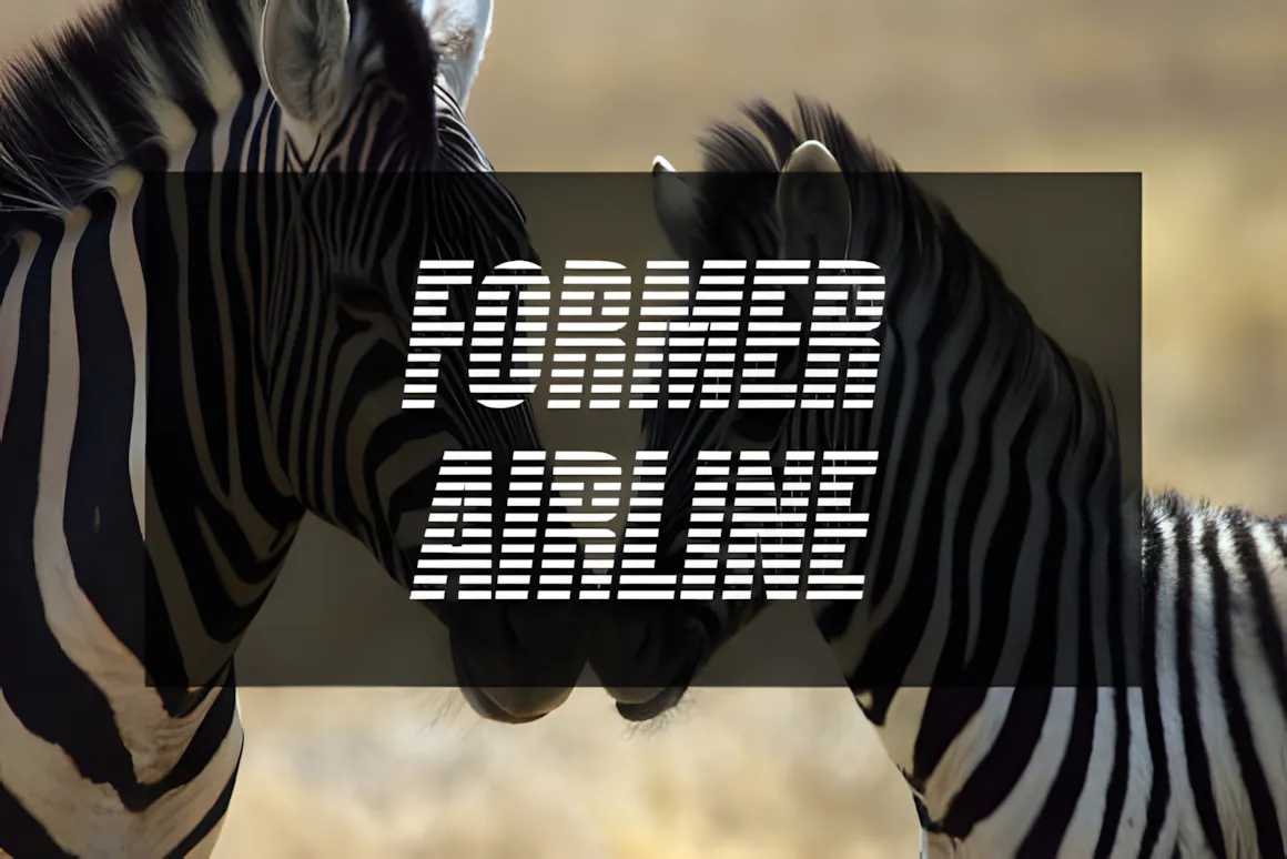 52 Best Stencil Fonts & Cuttable Fonts – Free & Premium Picks 44 Former Airline Fonts 30335640 1 1 580x387 upscayl 2x upscayl standard