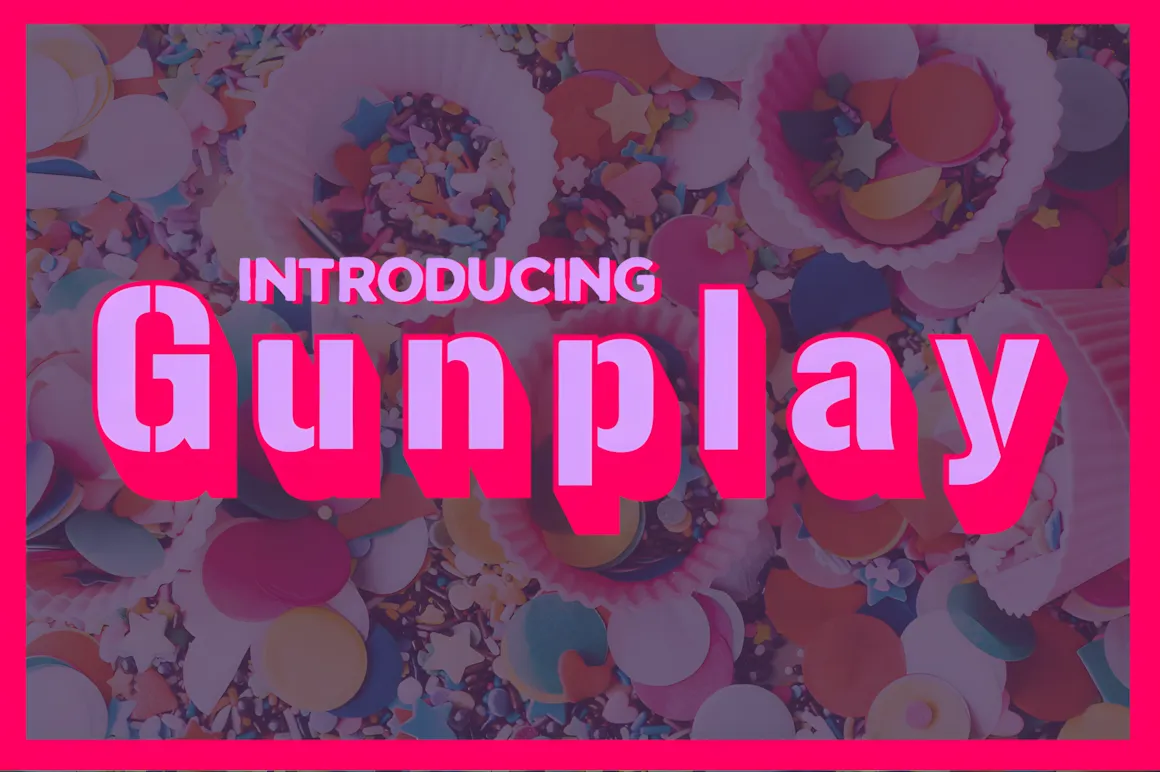 52 Best Stencil Fonts & Cuttable Fonts – Free & Premium Picks 38 Gunplay by Typodermic upscayl 1x upscayl standard