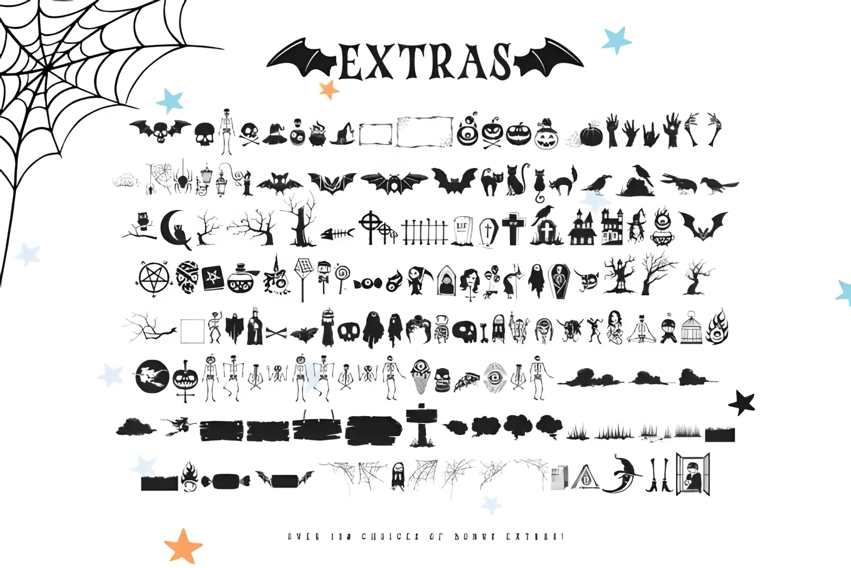 Hellobro Font: Playful Halloween Display Typeface 12 Hellobro Font decorative Halloween font for social media graphics