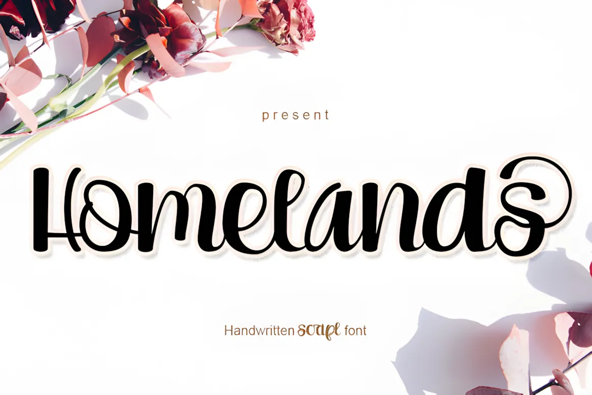 23 Best Valentine’s Day Script Fonts with Commercial License 16 Homelands Fonts 9882957 1 1 580x387 upscayl 2x upscayl standard