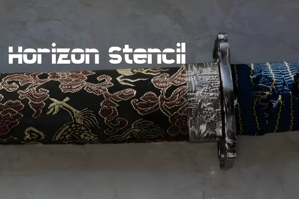 52 Best Stencil Fonts & Cuttable Fonts – Free & Premium Picks 48 Horizon Stencil Fonts 25850632 1 1 580x387 upscayl 2x upscayl standard