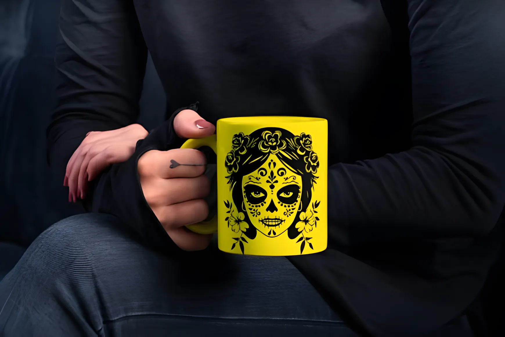 La Catrina Sugar Skull Font: Day of the Dead Dingbats 12 La Catrina Sugar Skull Font dia de los muertos skull dingbats