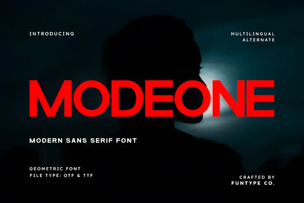 Best Sans Serif Fonts: 40 Modern Typefaces for Right Now 22 Modeone Fonts 139026224 1 1 580x387 upscayl 2x upscayl standard 4x