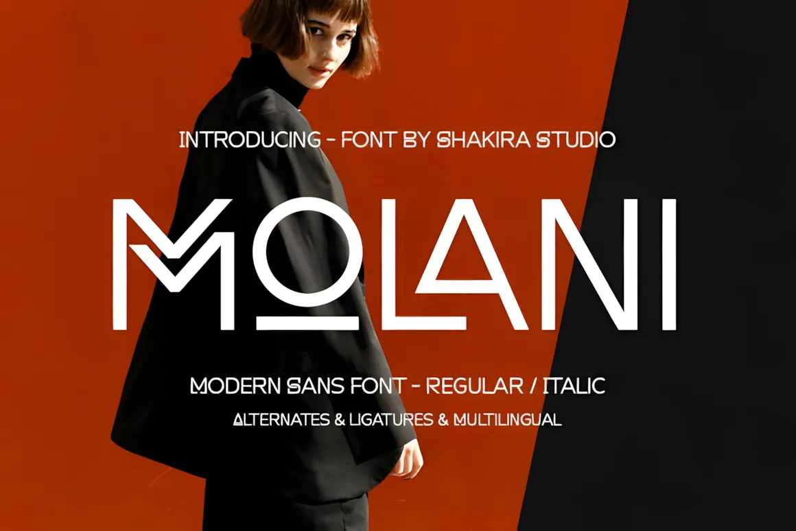 20 Best Display Sans Serif Font Styles for Designers 12 Molani Fonts 107630863 1 1 580x387 upscayl 2x upscayl standard