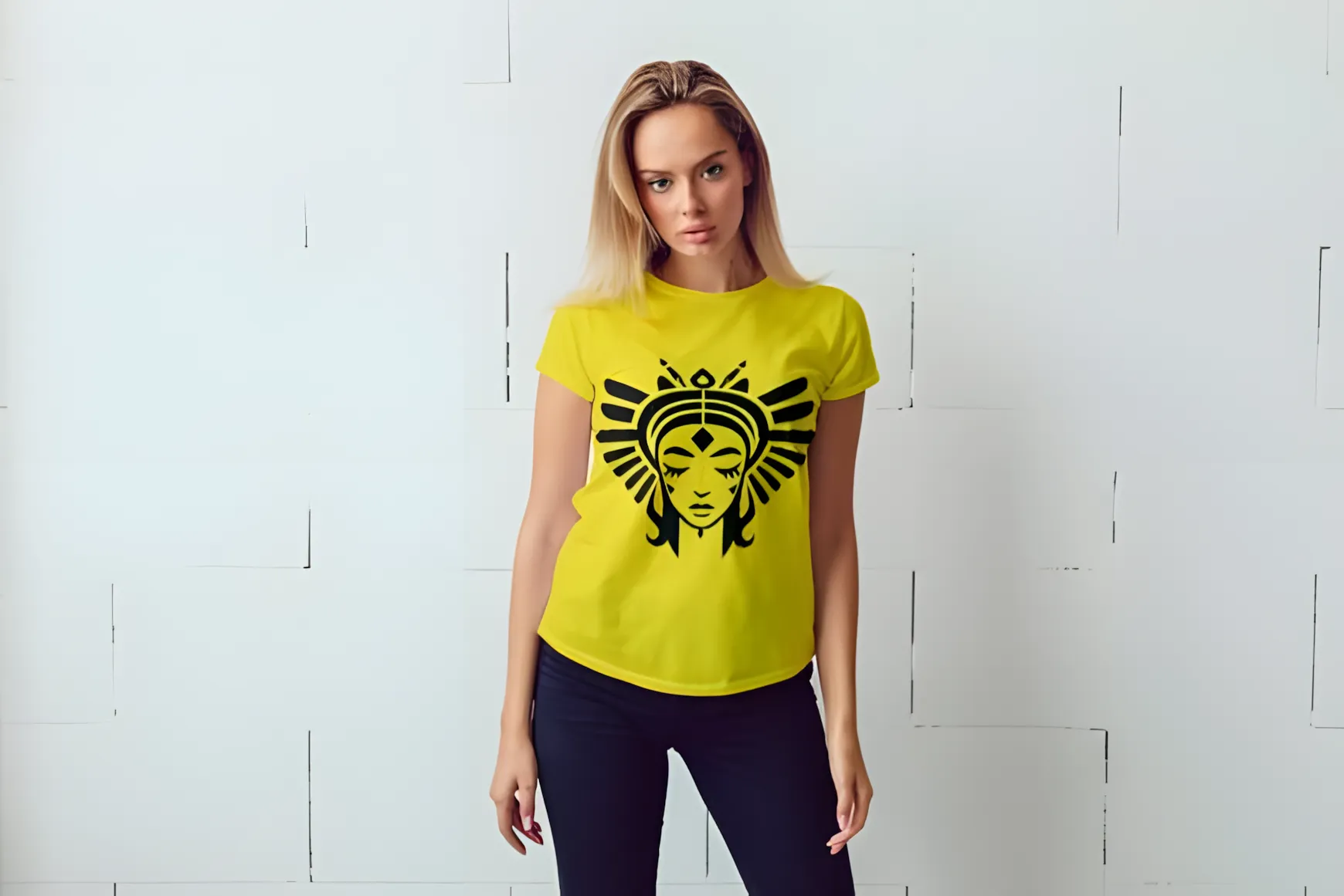 Pin-up Tribal Girl Font: Retro Dingbats With Tattoo Style 9 Pin-up Tribal Girl Font tattoo style pin up girl illustrations for apparel