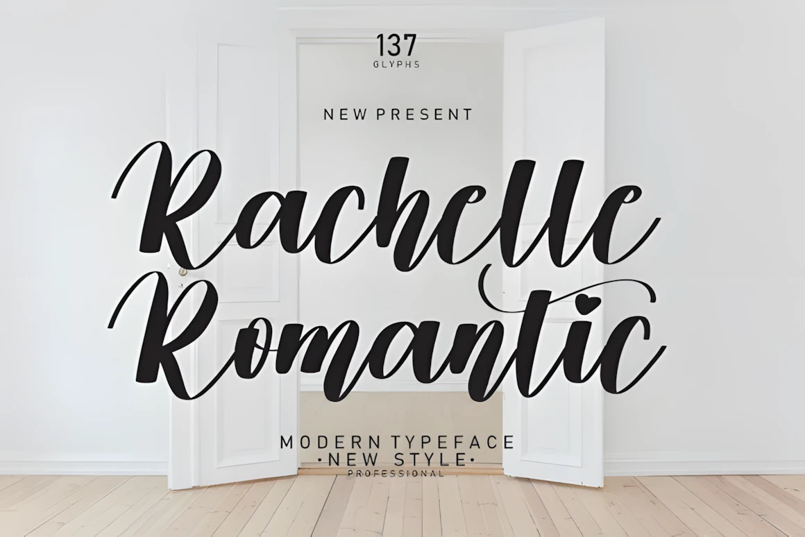 20 Fonts for Romantic Valentine’s Day Designs 9 Rachelle Romantic Fonts 17114340 1 1 580x387 upscayl 2x upscayl standard