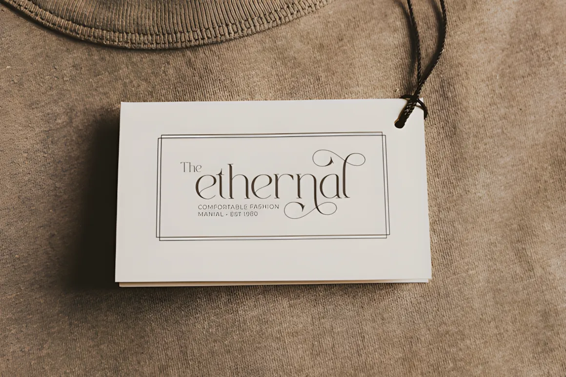 Best Fonts for Logos: 31 Logo Fonts Designers Use (2026) 19 Relisha Fonts 85839937 6 580x387 upscayl 2x upscayl standard