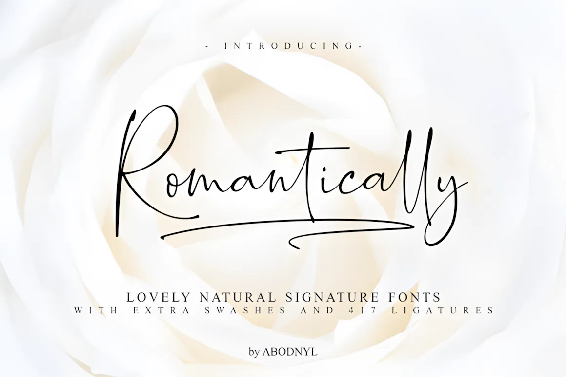 25+ Awesome Fonts for Your Wedding Invites 18 Romantically by Abodaniel 580x387 upscayl 2x upscayl standard