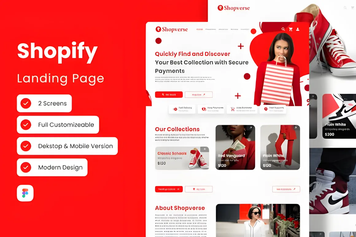 A Cool Shopify Landing Page for E-commerce That Really Works