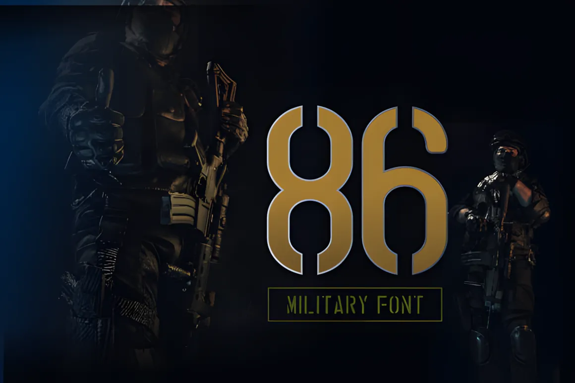 52 Best Stencil Fonts & Cuttable Fonts – Free & Premium Picks 25 Stencil Army Fonts 5920200 2 580x387 upscayl 2x upscayl standard