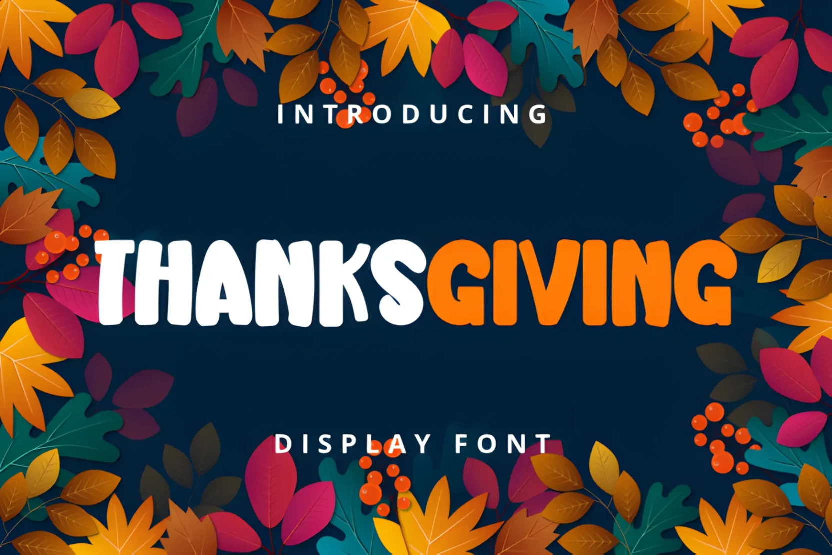 Thanksgiving Font