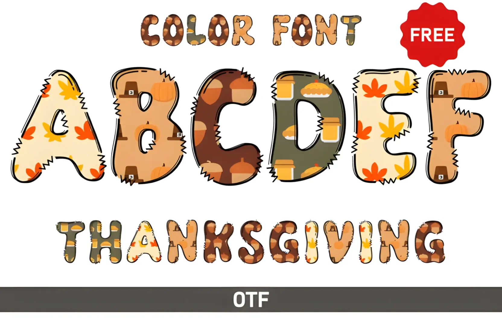 Thanksgiving Font