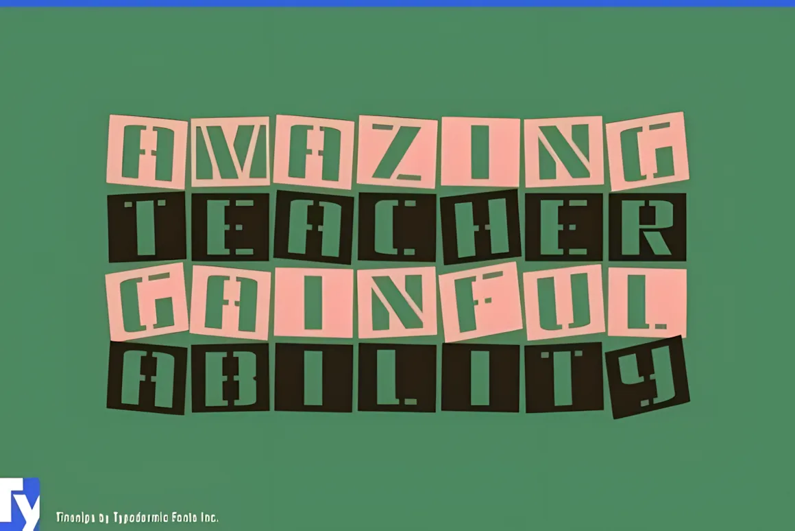 52 Best Stencil Fonts & Cuttable Fonts – Free & Premium Picks 45 Tinsnips Fonts 32839594 2 580x387 upscayl 2x upscayl standard