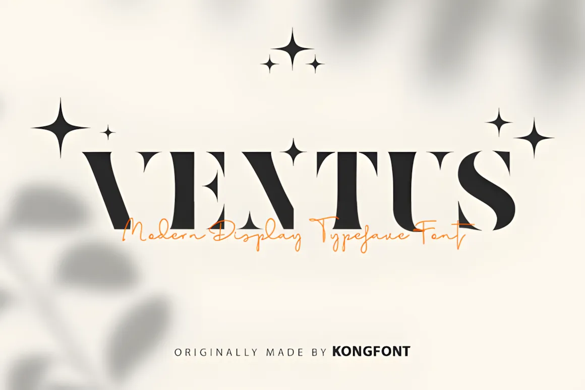 52 Best Stencil Fonts & Cuttable Fonts – Free & Premium Picks 40 Ventus Fonts 29037379 1 1 580x387 upscayl 2x upscayl standard