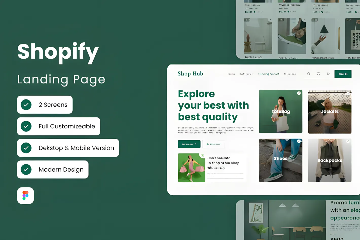 A Great Shopify Landing Page for E-commerce Brands