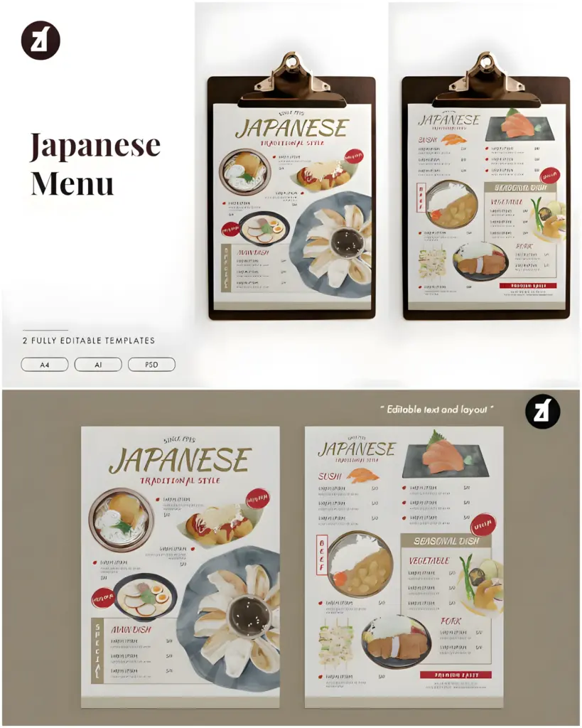 26 Restaurant Menu Ideas: Cool and Unique Designs 17 gandr collage 22 upscayl 1x upscayl standard 4x