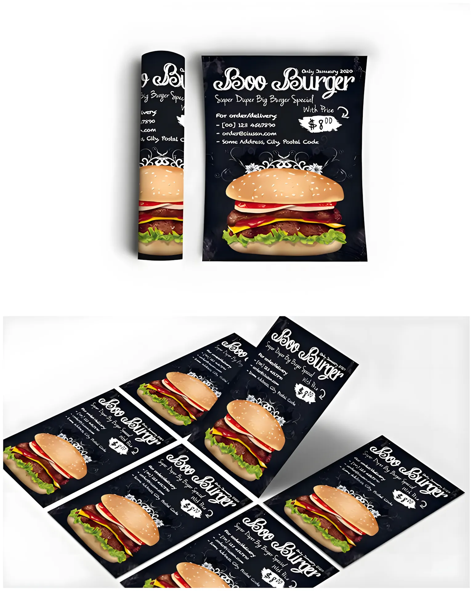 26 Restaurant Menu Ideas: Cool and Unique Designs 24 gandr collage 24 upscayl 1x upscayl standard