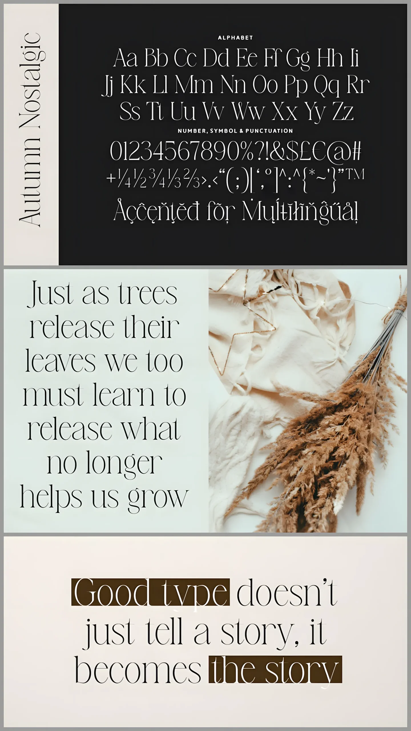 Autumn Serif Font Design – Nostalgic Vintage Serif Font 3 gandr collage 40 upscayl 2x upscayl standard 4x scaled