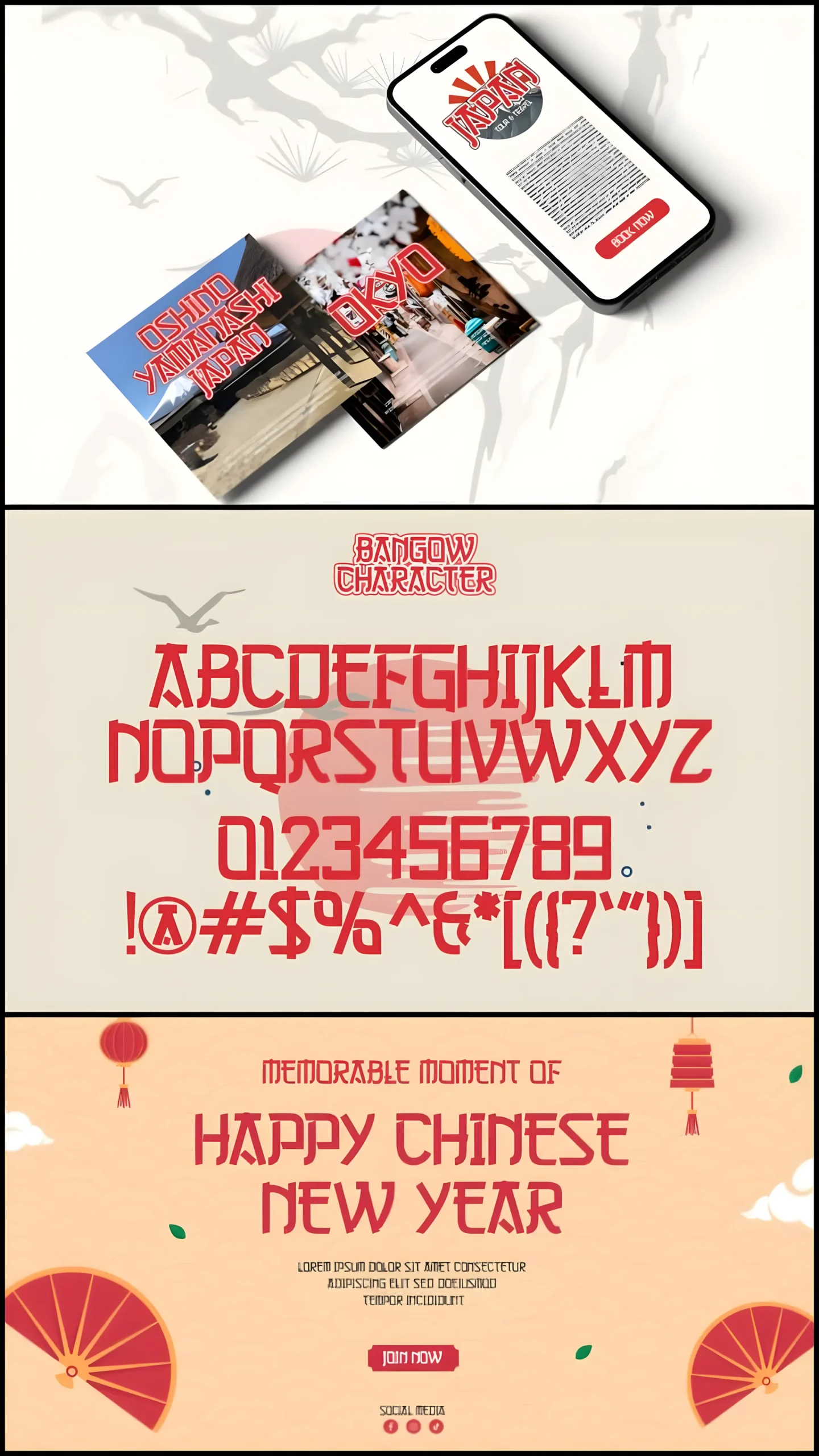 Bangow Font: Bold Decorative Typeface for Branding & Logo Design 6 Bangow Font bold decorative typeface for logo design