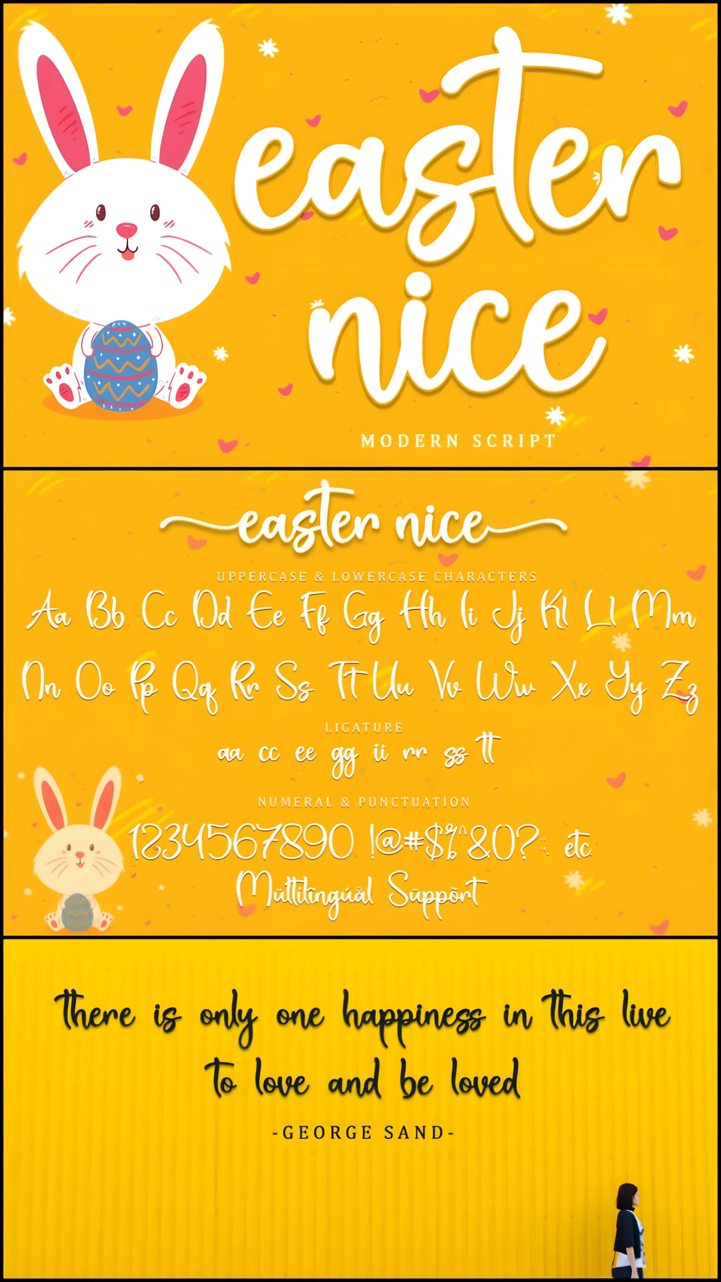 Easter Nice Font: Playful Decorative Typeface for Holiday & Branding Design 5 Chinese New Year 291 Font festive decorative typeface preview