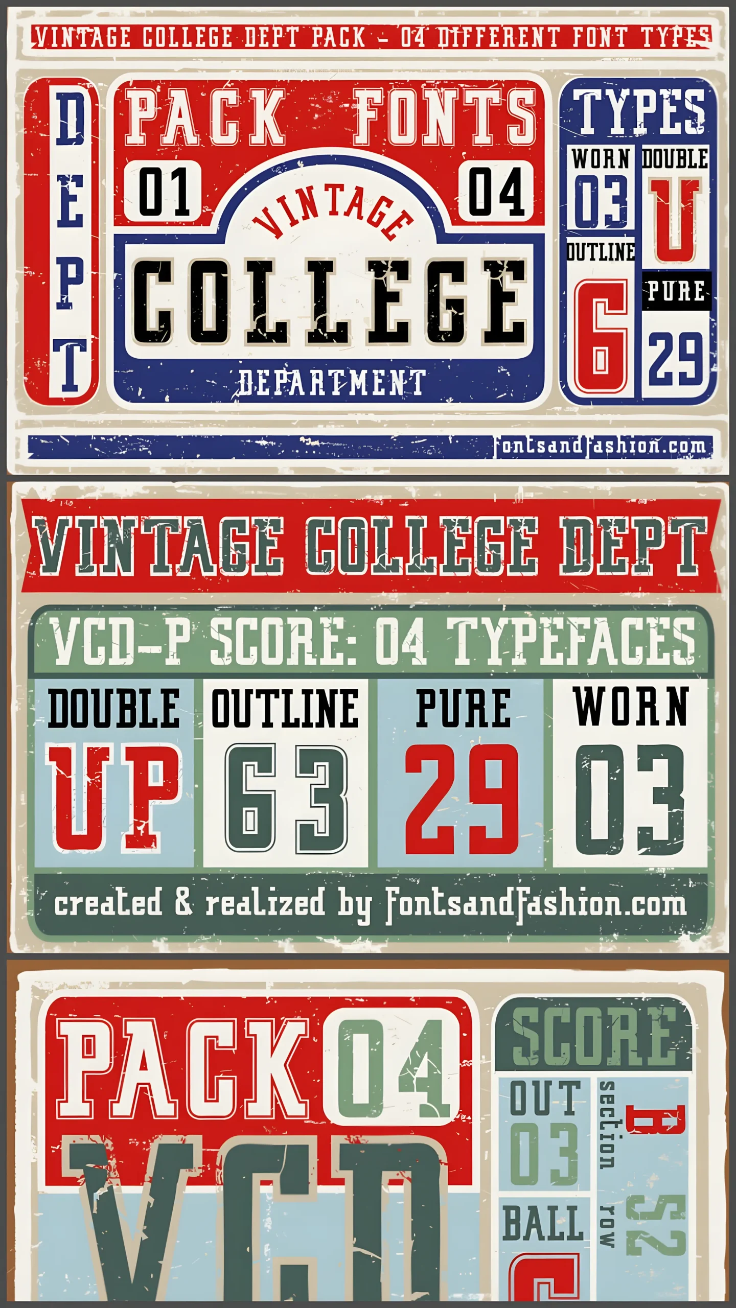 Vintage College Font: Classic Slab Serif With Warm Character 7 Vintage College Font slab serif font family alphabet